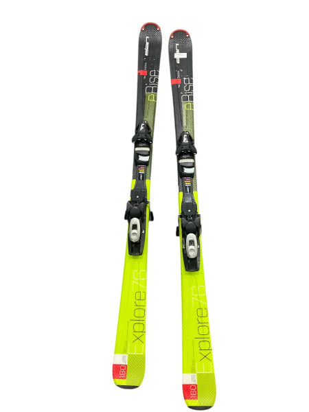 Used K2 APACHE RADIUS X Mens DH Ski/Binding White 170 cm