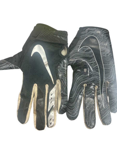 Used Nike VAPOR JET 4 FB Gloves Grey 2X