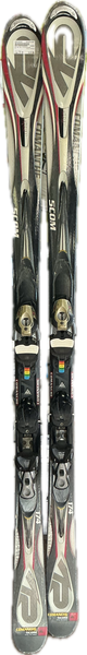 Used Nordica NRGY 90 177 Mens DH Ski/Binding Black And Optic