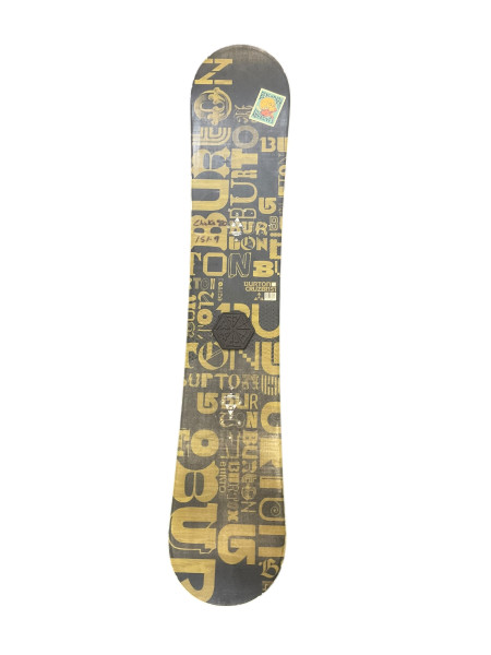Used Burton CRUZER Mens Snowboard Only White 155 cm