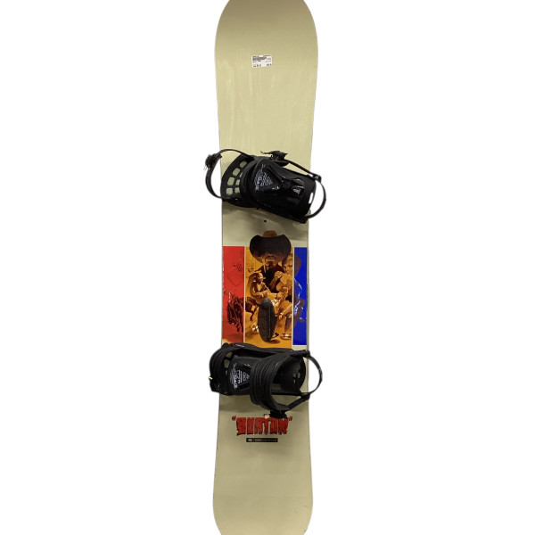 Used Burton PROCESS 138 138 cm Men's Snowboard Combo Men's