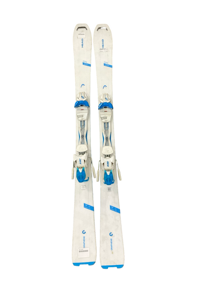 Used Salomon LUMEN Womens DH Ski/Binding Carolina Blue 162 cm