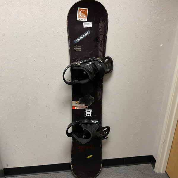 Used Burton PROCESS 138 138 cm Men's Snowboard Combo Men's