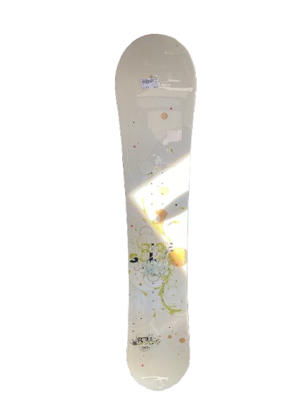 Used Burton FEATHER Womens Snowboard Only White 139 cm