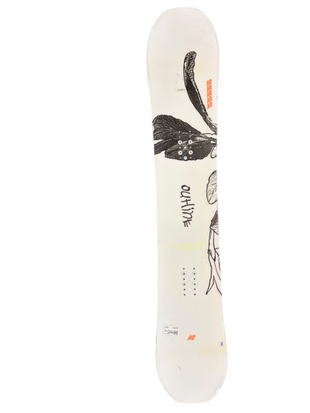 Used Salomon HUCK KNIFE Womens Snowboard Only White 143 cm