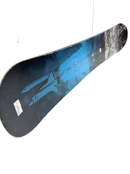Used Burton CLASH 150 Mens Snowboard Only White 150 cm