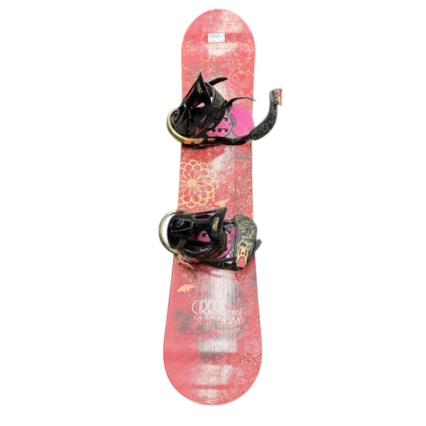Used Burton CHICKLET 110 Girls Board/Binding Pink 110 cm