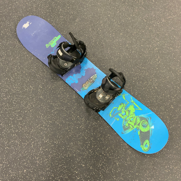 Used Burton CHOPPER SAFARI 125CM Boys Board/Binding Black 125 cm