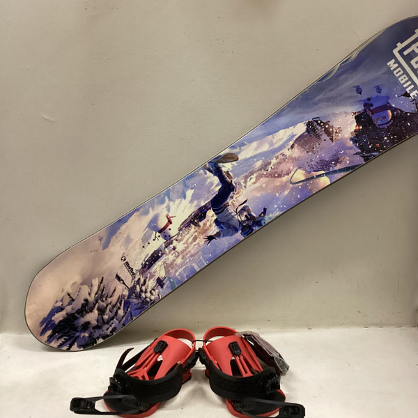 Used Burton CLASH Mens Board/Bindings Navy Blue 151 cm