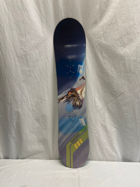 Used Burton LTR100 Boys Snowboard Only Optic Yellow 100 cm