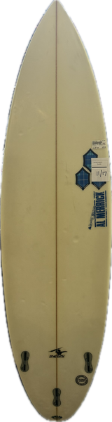 Used LOST MAYHEM PLACEBO Surfboard White 5Ft 8In