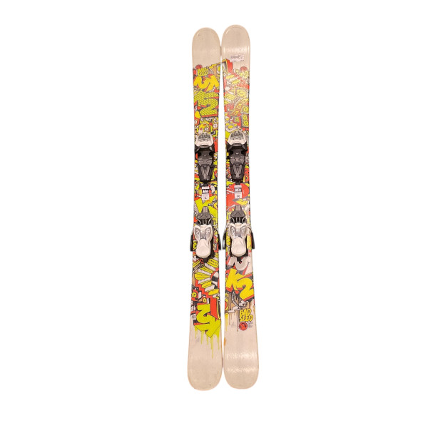 Used K2 MINDBENDER JR 129cm kids freeride skis