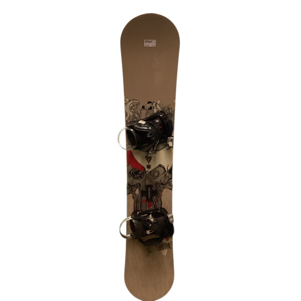 Used Elan ROYAL 40 140 cm Men's Snowboard Combo Men's Snowboard Combo