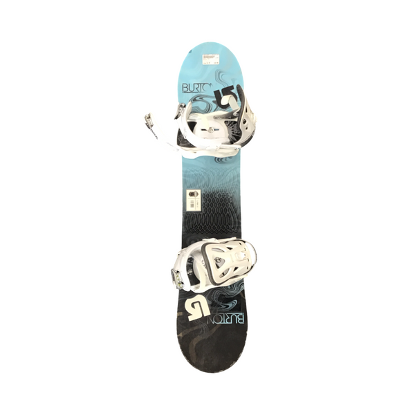 Used Burton CHICKLET 131 cm Girls' Snowboard Combo Girls