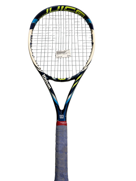 Used Wilson PROSTAFF TITANIUM 6.6 Adult Tennis Racquet Navy Blue 4