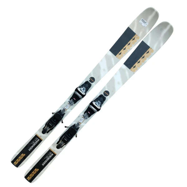 New Elan Women's SNOW WHITE LS Women's Downhill Ski Combo 140 cm