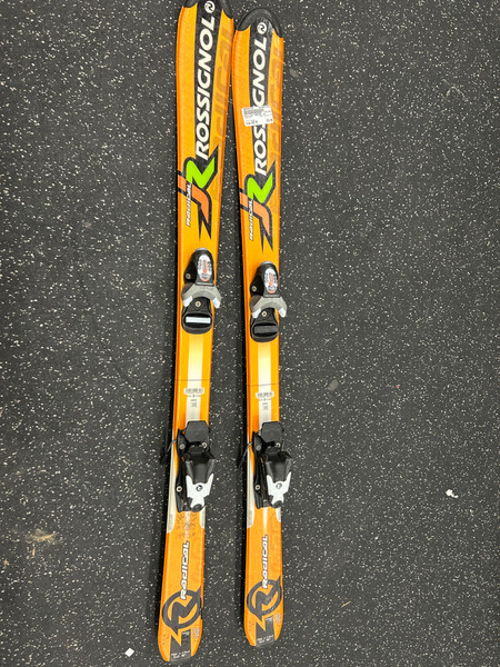 Used Rossignol RADICAL SX 130 cm Boys' Downhill Ski Combo Boys