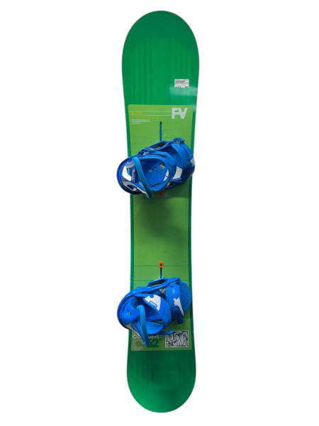 Used Burton CUSTOM FLYING V 154 cm Men's Snowboard Combo Men's