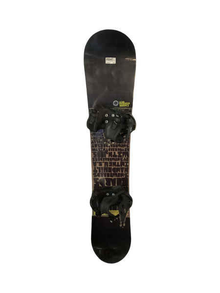 Used K2 VIPER Mens Snowboard/Bindings Black 154 cm