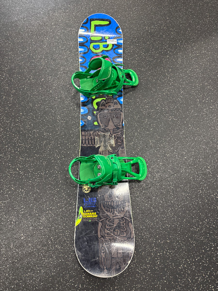 Used Burton CHOPPER 121 Boys Board/Binding Royal Blue 121 cm