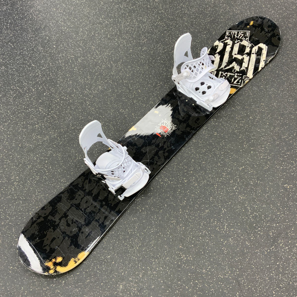 Used K2 VIPER Mens Snowboard/Bindings Black 154 cm