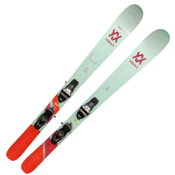 New Elan Women's SNOW WHITE LS Women's Downhill Ski Combo 140 cm