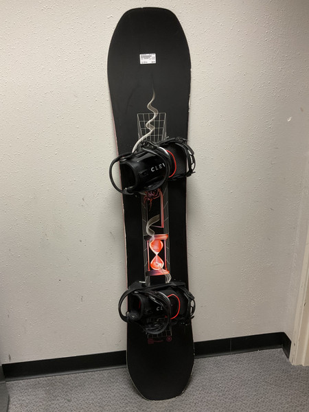 Used Ride SHADOWBAN 154 Mens Board/Bindings Black 154 cm