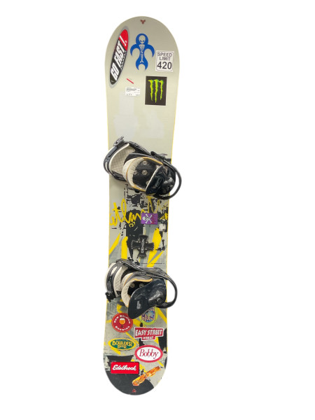 Used Burton STERLING 149 CM Mens Board/Bindings Red 149 cm