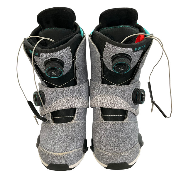 Used Burton STARSTRUCK BOA Womens Snowboard Boots Black Senior 7