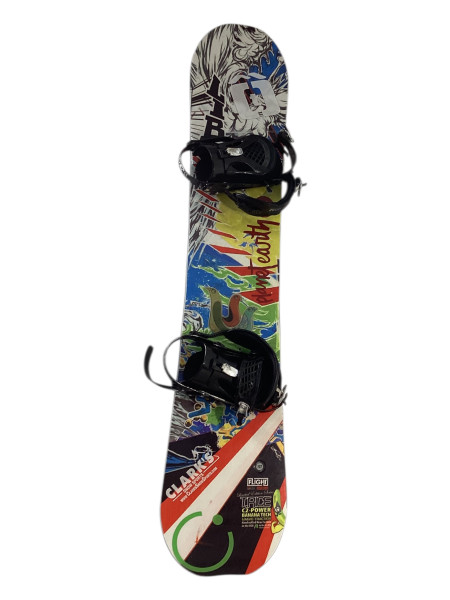 Used Burton CLASH Mens Board/Bindings Black 158 cm