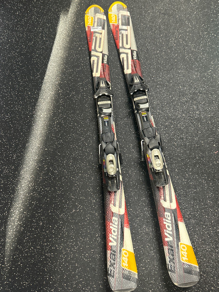 Used Fischer RANGER 140CM Mens DH Ski/Binding Teal 140 cm