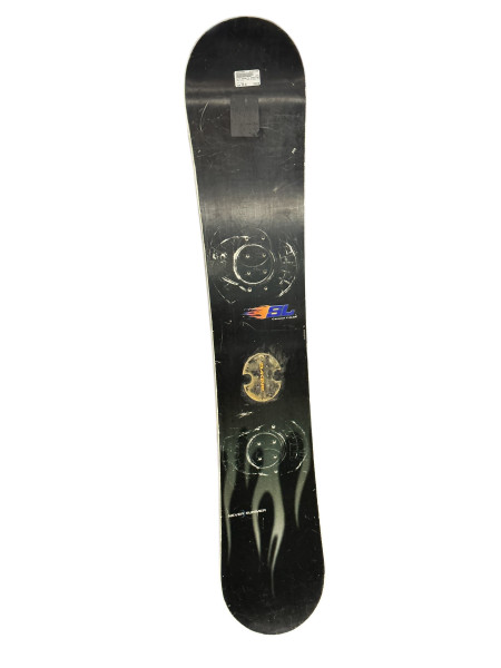 Used GNU PHARAOH 155 Mens Snowboard Only Yellow 155 cm
