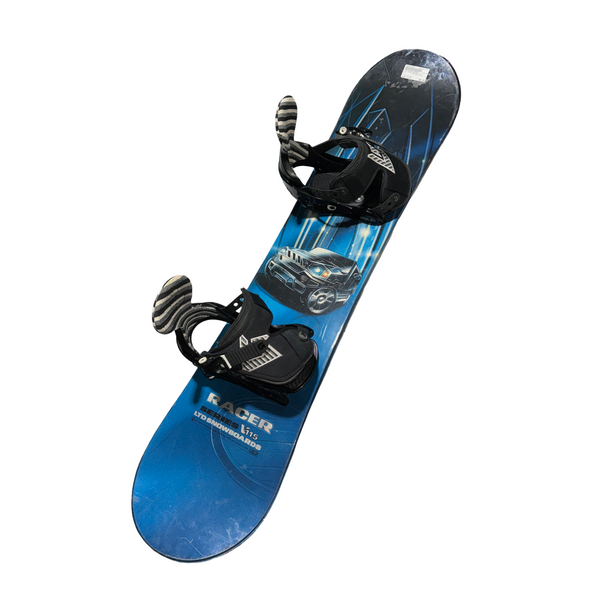 Used Burton CHOPPER 115CM Boys Board/Binding Black And Yellow 115 cm