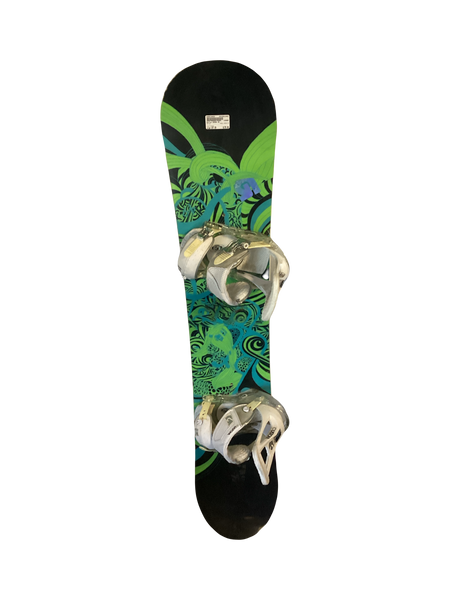 Used Lib Technologies RICE ROCKET Womens Board/Bindings Black 151 cm