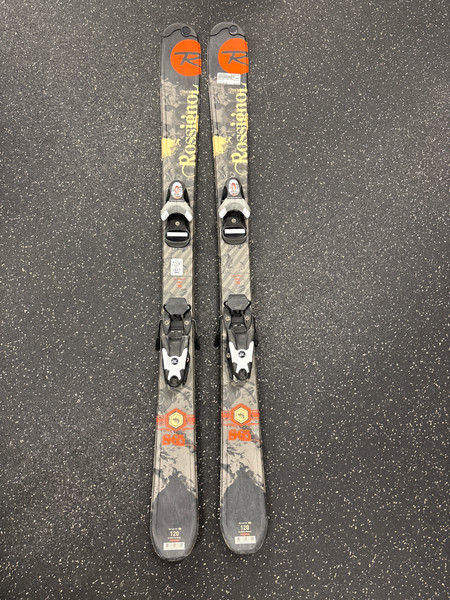 Used Rossignol STAR WARS Boys DH Ski/Binding Black 110 cm
