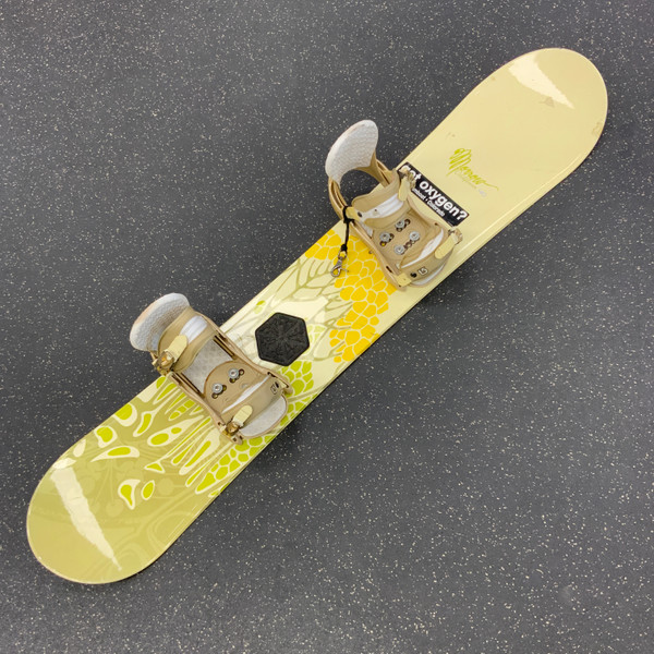 Used Burton TROOP 155CM Womens Board/Bindings Brown 155 cm