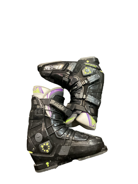 Used Salomon CROSSMAX Mens DH Ski Boot Dark Green 280 MP - M10 - W11