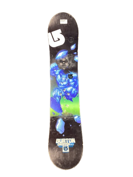 Used Burton LTR Boys Snowboard Only Black 130 cm