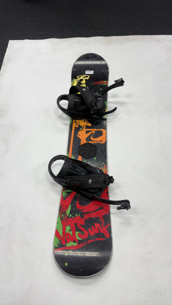 Used K2 WORLD WIDE WEAPON 147CM Mens Board/Bindings White 147 cm