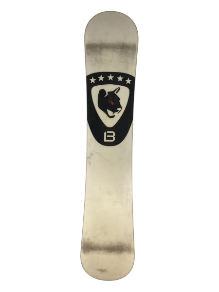 Used Burton CUSTOM Mens Snowboard Only White 154 cm