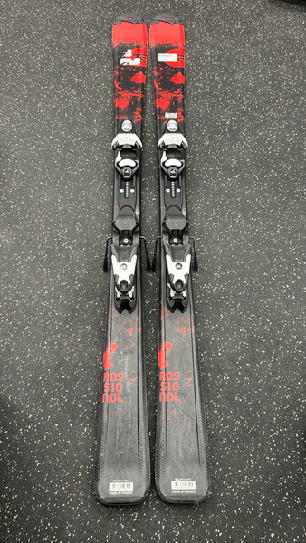 Used Atomic REDSTER J4 Boys DH Ski/Binding Red 130 cm