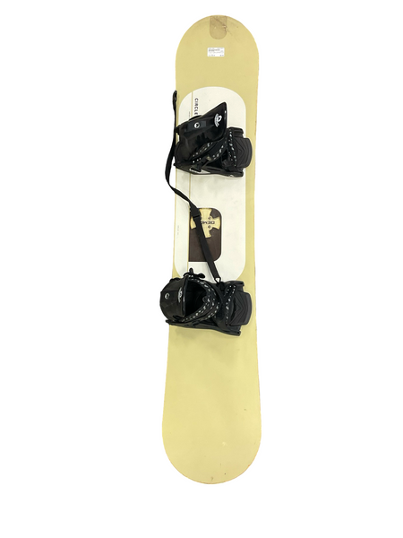 Used Burton CHARGER Mens Board/Bindings Navy Blue 152 cm