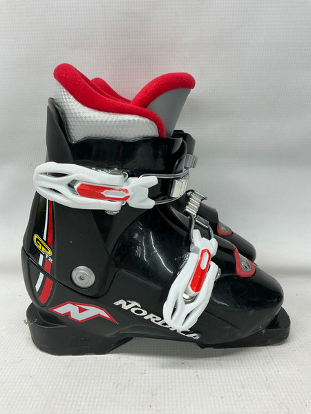 Used Nordica LITTLE BELLE 3 Girls DH Ski Boot White 265 MP - M08.5