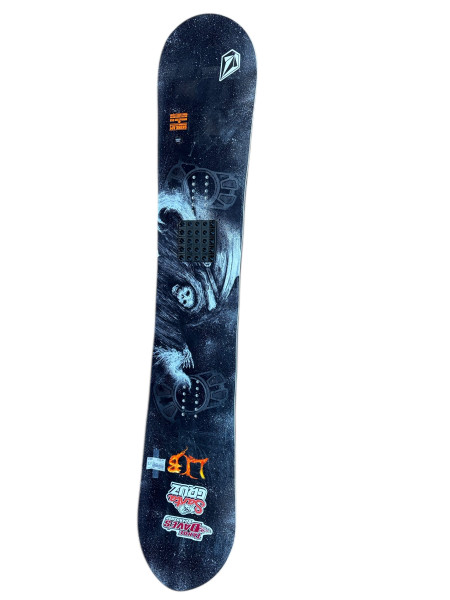 Used Never Summer FUNSLINGER Mens Snowboard Only Yellow 160 cm