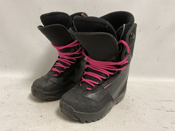 Used Burton EMERALD Womens Snowboard Boots Brown Senior 8.5