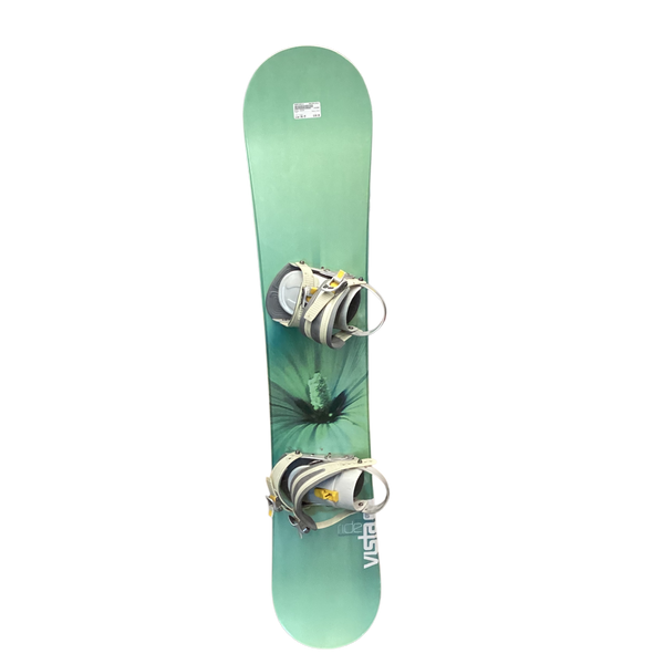Used Burton STERLING Womens Board/Bindings White 140 cm