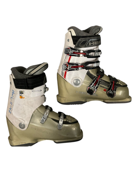 Used Head RAPTOR 7.0 Mens DH Ski Boot White 225 MP - J04.5 - W5.5