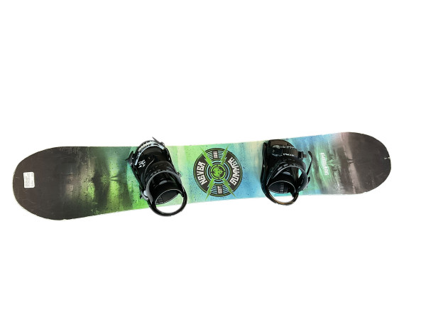 Used Kemper APEX Mens Snowboard w/ Bindings Pink 152 cm