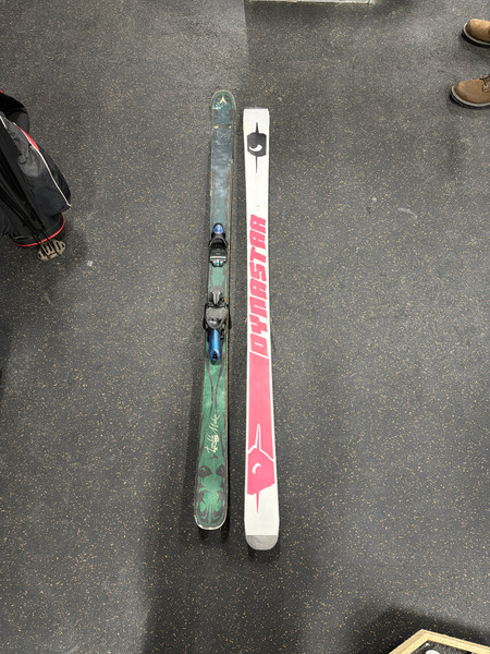 Used Head C90 Mens DH Ski/Binding White 140 cm