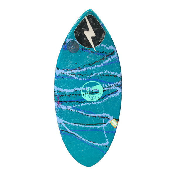 Used Victoria Sport WOOD Skim Board Brown 42